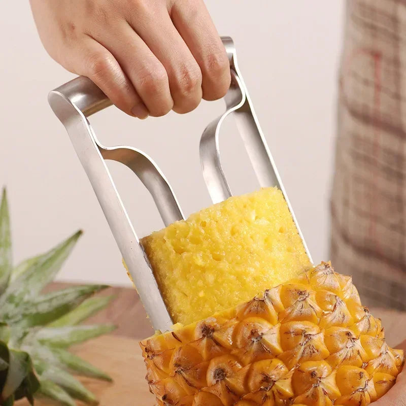 Pineapple Peeler Tool - Stainless Steel Fruit Peeler for Easy Cutting - Huisli