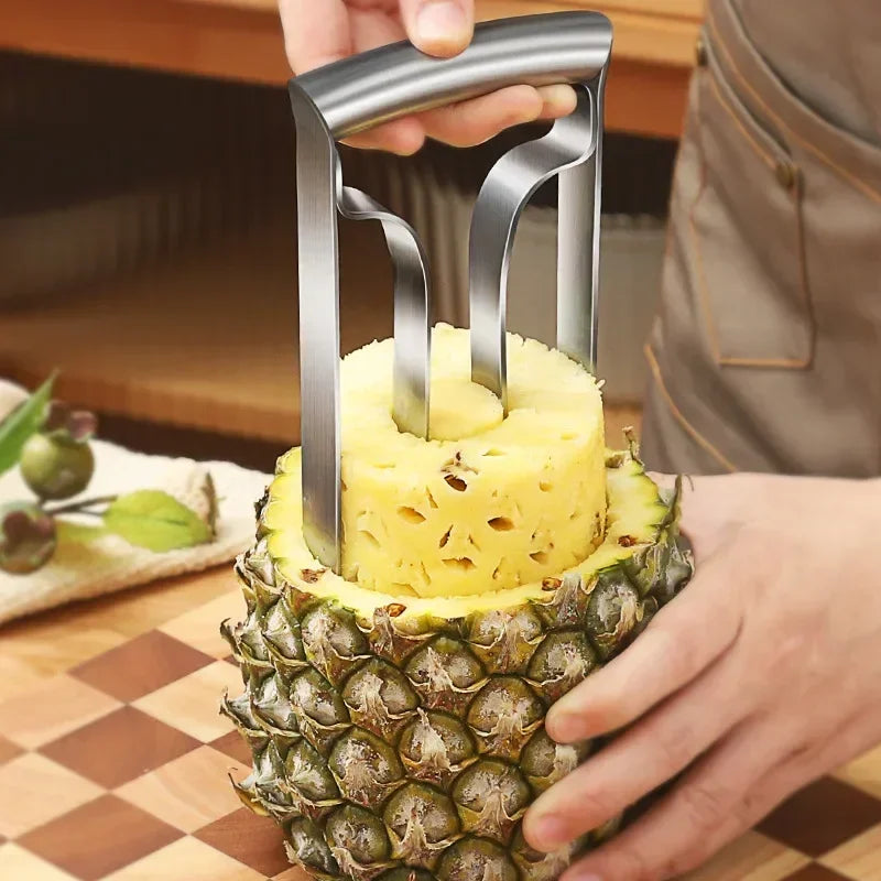 Pineapple Peeler Tool - Stainless Steel Fruit Peeler for Easy Cutting - Huisli