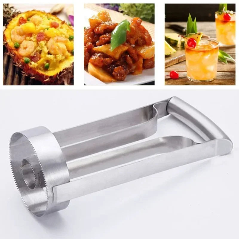 Pineapple Peeler Tool - Stainless Steel Fruit Peeler for Easy Cutting - Huisli