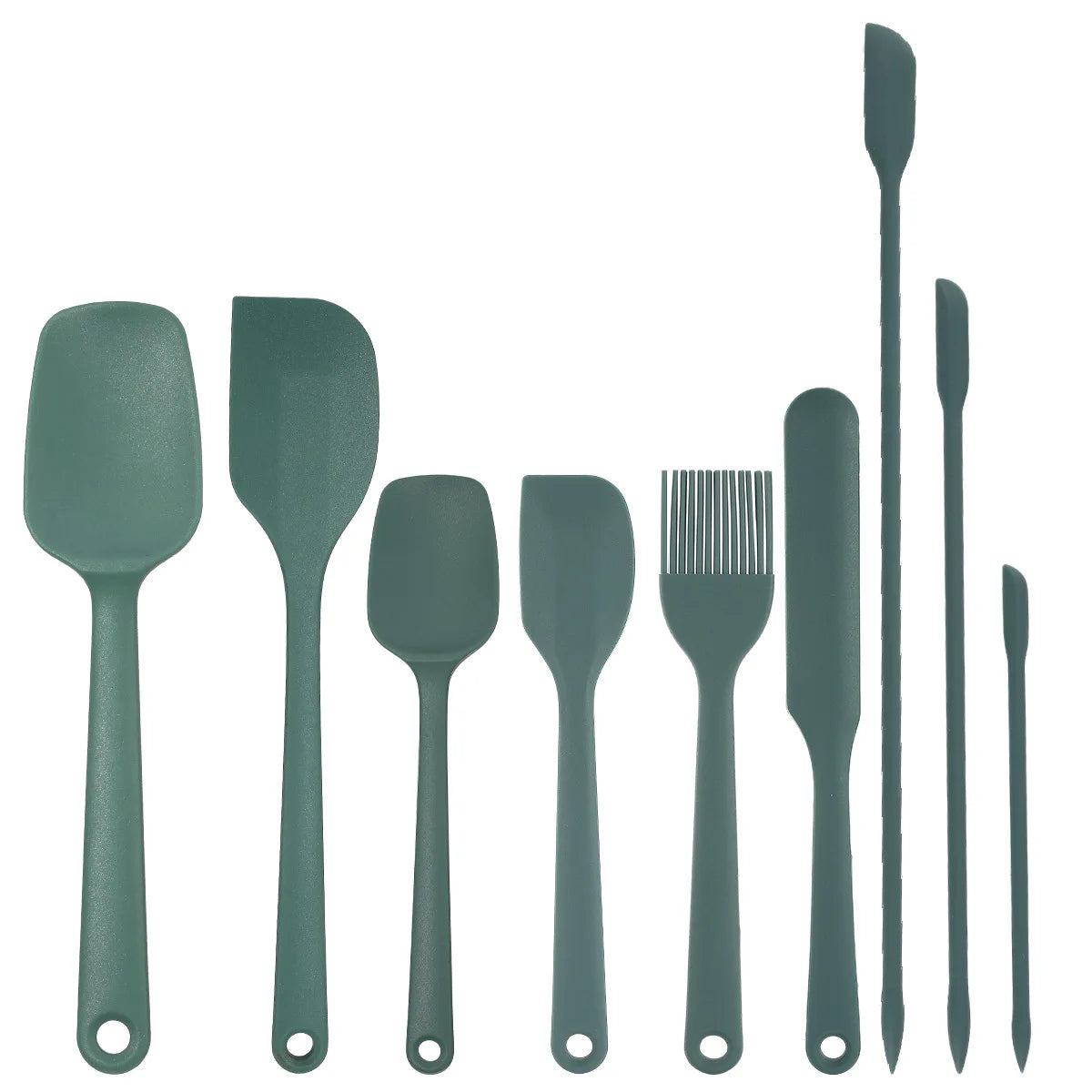 Heat Resistant Non-Stick Silicone Spatula Set - Huisli
