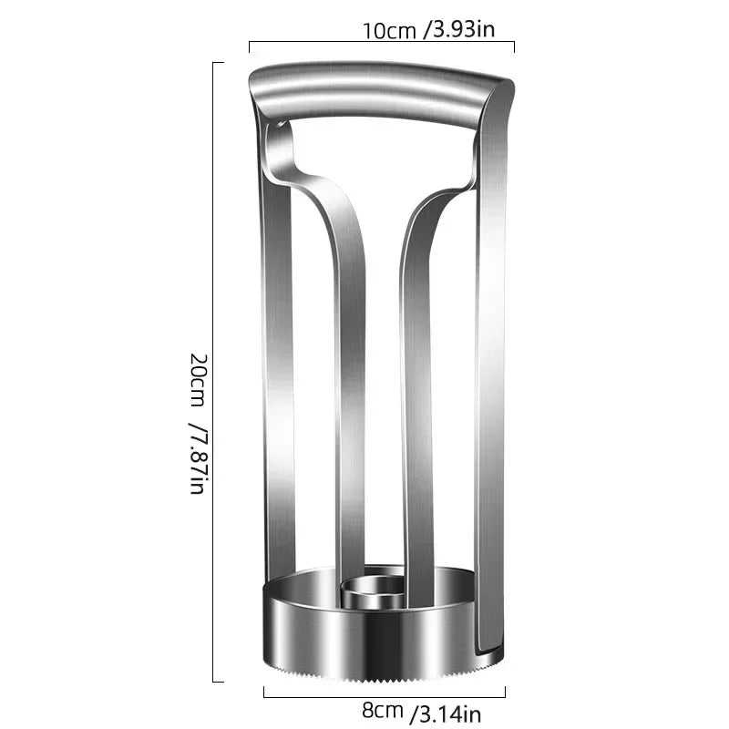 Pineapple Peeler Tool - Stainless Steel Fruit Peeler for Easy Cutting - Huisli